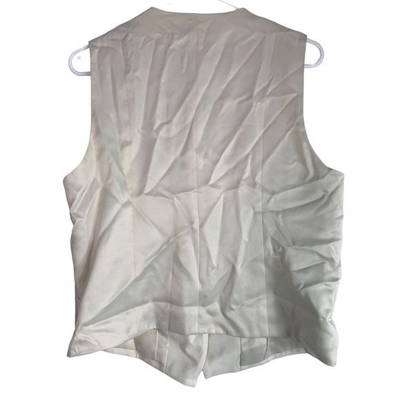 VTG Valerie Stevens Petite 12 Navy Blazer with Vest NWT Jacket One Button 6350 - Picture 6 of 15